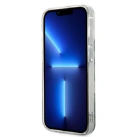 Komplekts Guess GUBPP14LHJEACSA apvalks + lādētājs iPhone 14 Pro 6.1" zaļš/zaļš cietais apvalks Jungle Magnētiskais