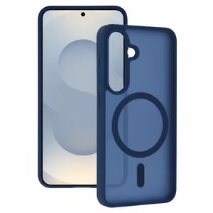 Tel Protect Aura Matte Magsafe чехол Samsung Galaxy S25/S24 тёмно-синий