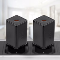 SBS TETRGAN1C65W 65W GaN Power Delivery lādētājs - melns