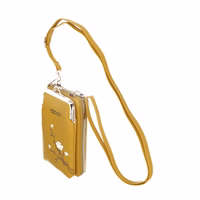 Adīts maciņš telefonam GCW17 dzeltens