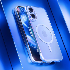 3mk Just20g MagViedtālruņa apvalks iPhone 16 - caurspīdīgs