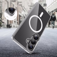 Tech-Protect FlexAir Hybrid MagSafe Maciņš for Samsung Galaxy A36 / A56 / A37 5G - caurspīdīgs