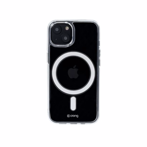 Crong Clear MAG Cover vāciņš ierīcei iPhone 13 Mini, saderīgs ar MagSafe, caurspīdīgs