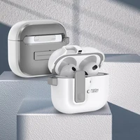 Tech-Protect plāns āķa apvalks AirPods 4 - balts