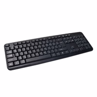 Vakoss TK-103PK keyboard USB melns