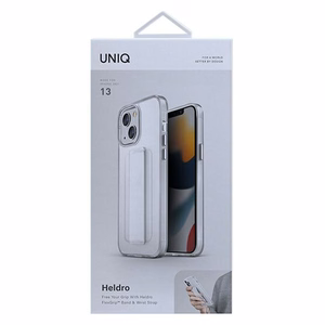 Uniq Heldro viedtālruņa apvalks iPhone 13 - caurspīdīgs
