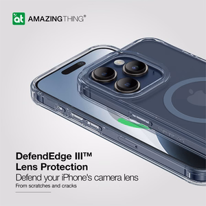 Amazing Thing Minimālais Magnētiskais apvalks MagSafe 6.6FT IP156.7PMMINBU iPhone 15 Pro Max zilais