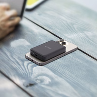 Tech-Protect LifeMag PB11 portatīvais lādētājs ar MagSafe 10000mAh 15W USB-C ports - melna + USB-C kabelis