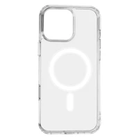Anti Shock 1,5 mm Mag case for iPhone 16 Pro Max 6,9" transparent big hole + button