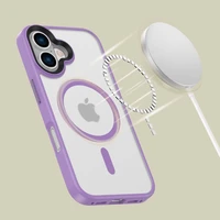 Tech-Protect MagMat magnētiskais apvalks iPhone 16 - violeta