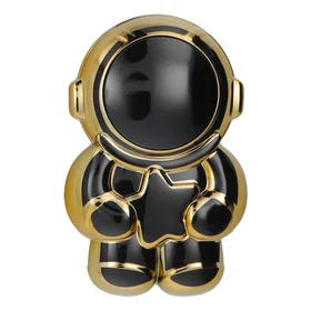 Lipīgs tālruņa statīvs ASTRONAUT - melns