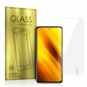 Glass Gold rūdīta stikla ekrāna aizsargs Xiaomi Poco X3