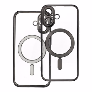 ELECTRO MAG COVER viedtālruņa apvalks saderīgs ar Magnētisko IPHONE 16 melns