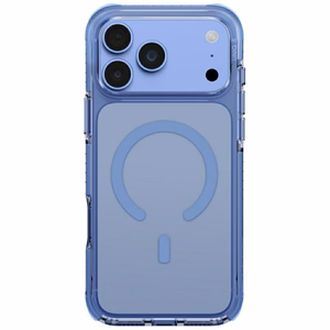 Uniq Combat Magclick Charging vāciņš iPhone 18 Pro Max / 17 Pro Max – zils
