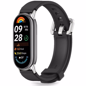 Tech-Protect IconBand Classic ремешок для Xiaomi Smart Band 8 / 9 / 10 / NFC — черный