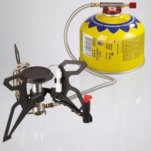 Meva SPIDER PRO tūrisma gāzes plīts un sildītājs gāzes kasetnēm, 3 kW, ar pjezo aizdedzi