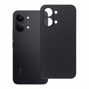 Melns silikona vāciņš modelim Poco X8 Pro Max 5G