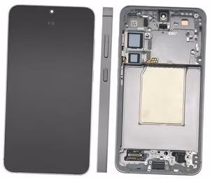 LCD ekrāns Samsung S936 S25 Plus ar skārienjūtīgo ekrānu un rāmi Zils/melns oriģināls (komplektā servisa pakete)