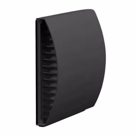 Curved Rain Shield priekš Single Room Energy Recovery Ventilator, Plastic