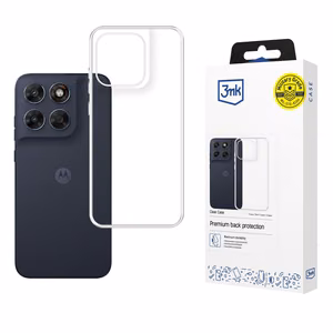 3mk Clear Case for Motorola Moto G87 - transparent