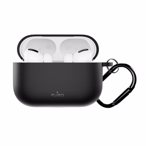 Чехол Puro Icon для AirPods Pro 3 — чёрный
