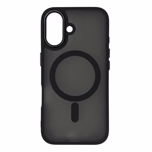 Magnētiskā kolekcija Magnētiskais iPhone 16 Plus apvalks - melns