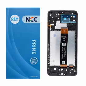 NCC LCD displejs SAMSUNG A13 5G A136B/U/W OEM ar rāmi