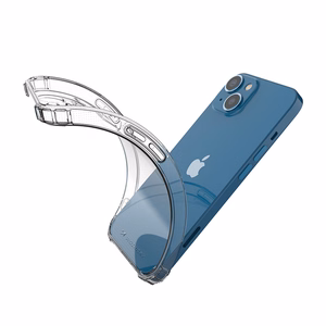 Wozinsky Anti Shock viedtālruņa apvalks iPhone 14 Plus caurspīdīgs caurspīdīgs apvalks