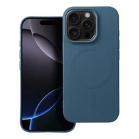 SILIKONA MAGNĒTISKAIS APVALKS (liels caurums) saderīgs ar MagSafe priekš IPHONE 16 Pro zils
