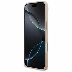 Guess 4G ar lielu logotipu viedtālruņa apvalks iPhone 17 Air - rozā