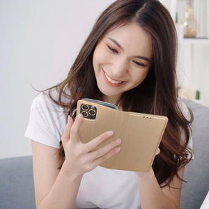 Atverams maciņš Realme NOTE 60 Smart Case Book zeltains