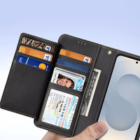 Dux Ducis Lava viedtālruņa apvalks ar MagSafe Samsung Galaxy S25 Edge - melns