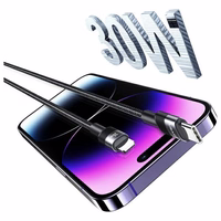 USAMS Kabelis USB-C uz Lightning 30W 1.2m Aluminum Alloy Data Cable SY Series SJ729USB01 (US-SJ729)