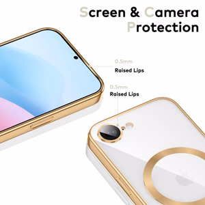 Tech-Protect MagFlex MagSafe iPhone 16e viedtālruņa apvalks - zelta