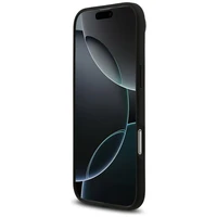 Mercedes Ādas Liels Laurel Lapu Magnētiskais viedtālruņa apvalks iPhone Air - melns