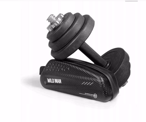 WILDMAN ceļojumu soma velosipēda rāmim ar rāvējslēdzēju, 1L, EX, melna