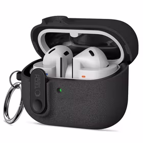 Tech-Protect plāns vāciņš ar āķi Samsung Galaxy Buds 3 / 3 FE / 3 Pro - melns