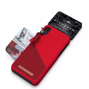 Nordic Elements Saeson Freja vāciņš ierīcei iPhone XS Max, sarkans