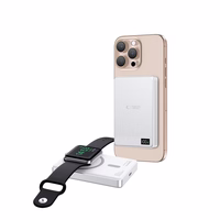 Tech-Protect PB33 LifeMag MagSafe 5000mAh Portatīvais lādētājs (m) - sudraba