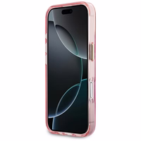 Karl Lagerfeld IML Choupettes Karl Script Logo MagSafe iPhone 17 Maciņš - rozā