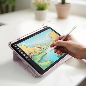 AmazingThing Titan Pro Mag futrālis iPad 11" 2025 - Rozā krāsā