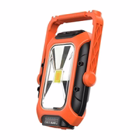 Darbnīcas lampa ar saules paneli Superfire GM05 - 500 lm, portatīvais lādētājs