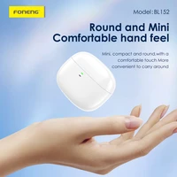 Foneng Bluetooth austiņas TWS BL152 ANC+ENC ar trokšņu slāpēšanu baltas krāsas