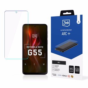 3mk ARC+ – tālruņa ekrāna aizsargs modelim Motorola Moto G55 5G