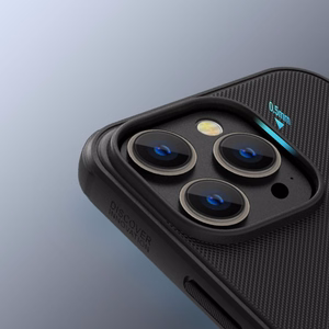 Nillkin Super Frosted Shield Pro viedtālruņa apvalks iPhone 14 Pro Max aizmugurējais apvalks zils