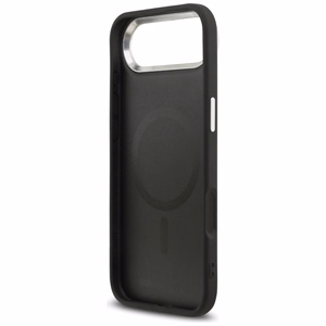 KARL LAGERFELD viedtālruņa apvalks IPHONE 17 Air, ar magnētisko MagSafe, (KLHMP17MPSMLRKCK, PU K&C PINS) melns