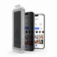 Tech-Protect Ātrās uzstādīšanas Spy+ privātuma stikls 2 komplekts iPhone 13 / 13 Pro / 14 / 16e