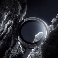 Benks Rūdīts stikls Glass Warrior Objektīva Aizsardzība kamerai Iphone 16/16 Plus (2 objektīvi) sudraba titāns