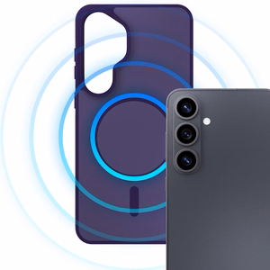 3mk Smoke MagCase violets – tālruņa vāciņš modelim Samsung Galaxy S26