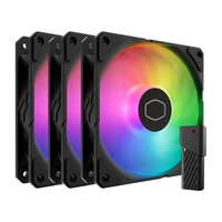 Cooler Master SickleFlow Edge 120 ARGB 3-in-1 ventilators (melns)